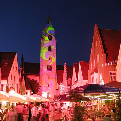 Illumination Stadt Schwandorf